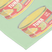 Tin tonijn Ingeblikte vis retro Korte Tafelloper (Hoek)