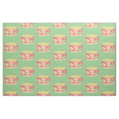 Tin tonijn Ingeblikte vis retro Stof (Fat Quarter)