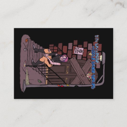 Tin Universe Middle Grade Series handelskaart #2 Visitekaartje (Voorkant)