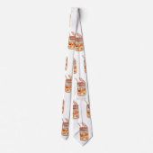 Tin van conserven van Spaghetti Stropdas (Achterkant)