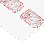 Tin van makreel korte tafelloper (Hoek)