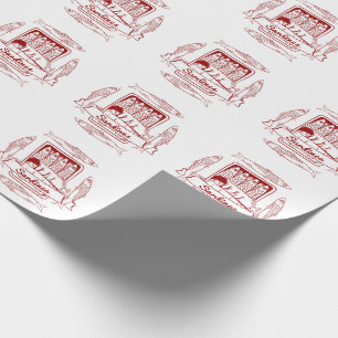 Tin van sardines voor de pop cadeaupapier