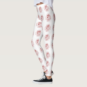 Tin van sardines voor de pop leggings