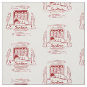 Tin van sardines voor de pop stof (Swatch)