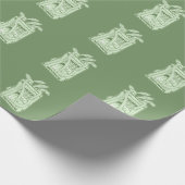 Tin van sardines zoute snack cadeaupapier (Hoek)