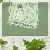 Tin van sardines zoute snack theedoek (Gevouwen)