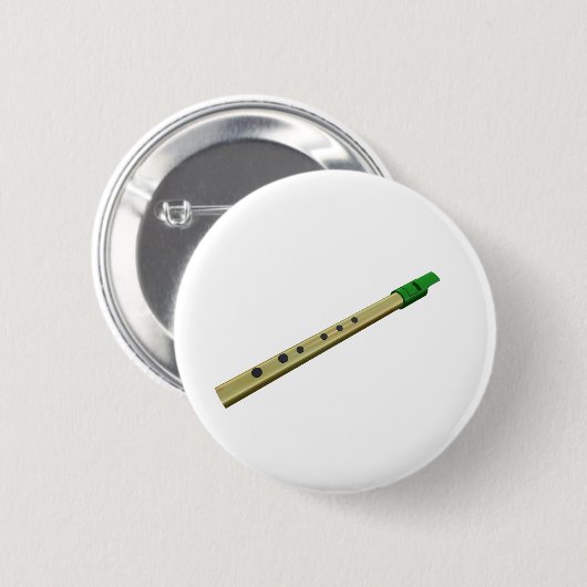 Tin Whistle Button Badge (Voorkant /achterkant)