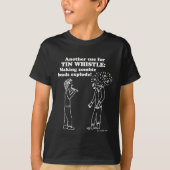 Tin Whistle Zombie Explode T-shirt (Voorkant)