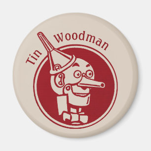 Tin Woodman (Tin Man) Face CC0902 Wonderful Tovena Magneet
