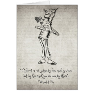 Tin Woodman - Tovenaar van het Citaat van Oz
