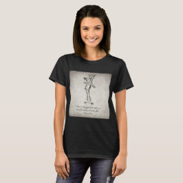 Tin Woodman - Tovenaar van het Citaat van Oz T-shirt
