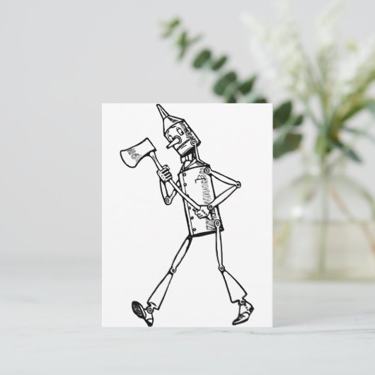 Tin Woodsman Briefkaart (Staand voorkant)