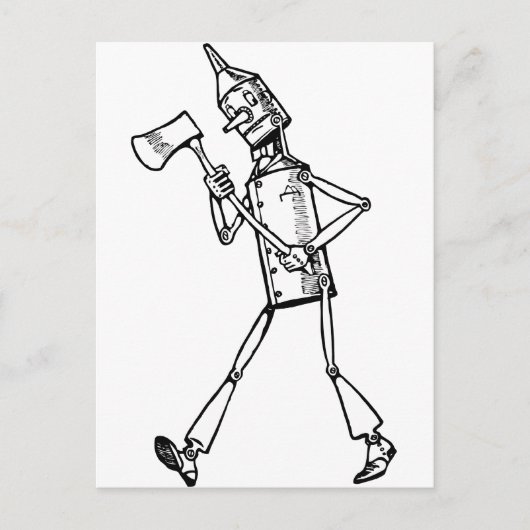 Tin Woodsman Briefkaart (Voorkant)