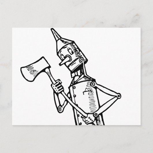 Tin Woodsman Briefkaart (Voorkant)