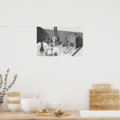 Tin workshop, gegraveerd door Benard, Robert Poster (Keuken)