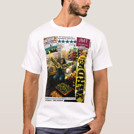 TINA INGRAM JMT SK8BOARD T-Shirt (Voorkant)