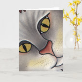 Tina Turns 40 Kaart (Gele Bloem)