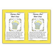 Tinam De Tin-Horned Eenhoorn Trading Kaart- Kaart (Achterkant)