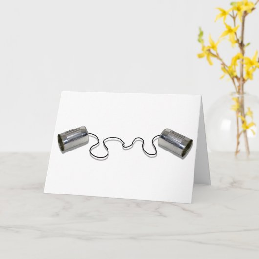 TinCansString061210Shadows Kaart (Gele Bloem)