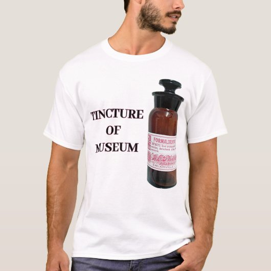 Tinctuur van het museum t-shirt (Voorkant)