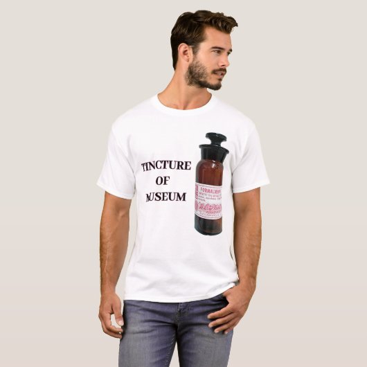 Tinctuur van het museum t-shirt (Voorkant volledig)