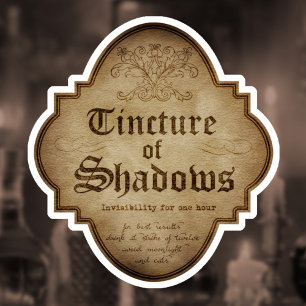 Tinctuur van Shadows Apothecary DC Sticker