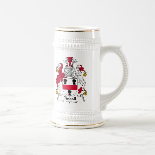 Tindall Family Crest Bierpul (Rechts)