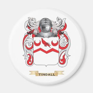 Tindall Family Crest (wapenschild) Magneet