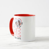 Tinder Paar Liefde bij eerste swipe, Valentijn ’ s Mok (Voorkant links)