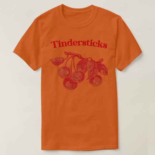 Tindersticks Originele Retro Fan Art Design 3 T-shirt (Design voorkant)