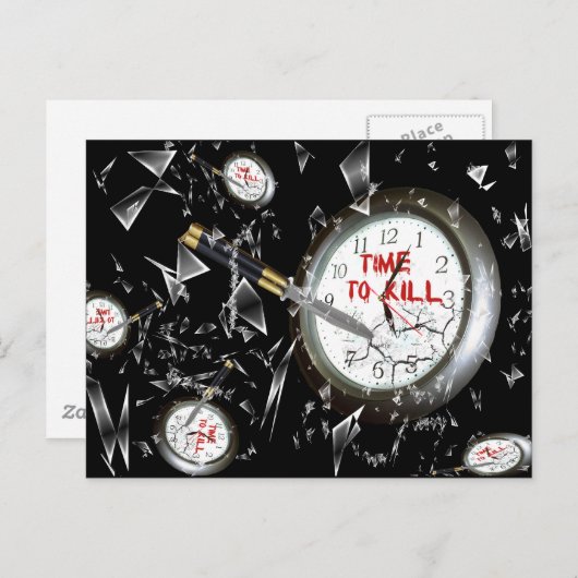 Tine ti kill2 briefkaart (Voorkant / Achterkant)