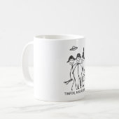 Tinfoil Pet People - Designer Coffee Mok (Voorkant links)