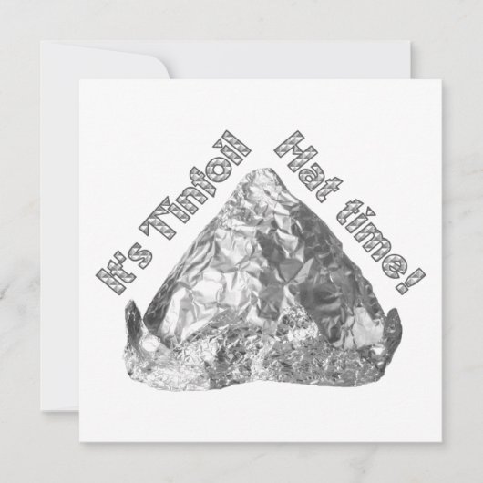 Tinfoil Pet Tijd Kaart (Voorkant)