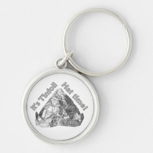 Tinfoil Pet Tijd Sleutelhanger