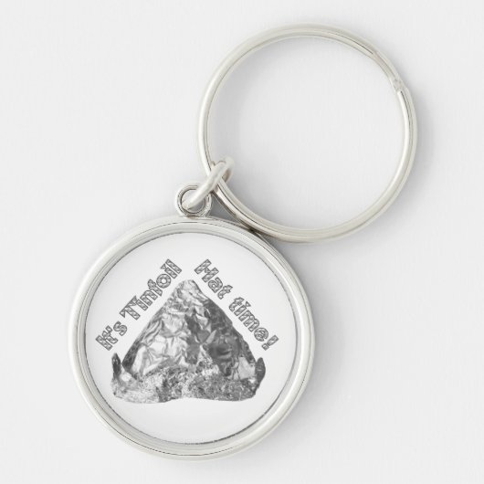 Tinfoil Pet Tijd Sleutelhanger (Voorkant)