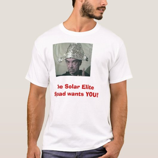 Tinfolie, AAN! T-shirt (Voorkant)