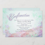 Tinge van Kleuren Bevestiging Uitnodiging (Voorkant / Achterkant)