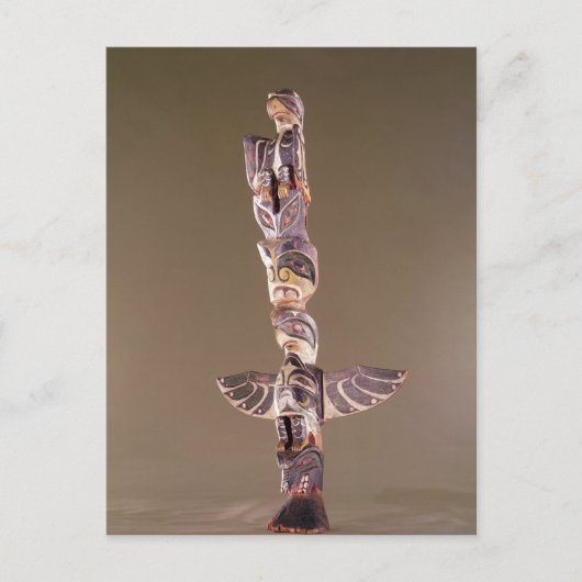 Tinglit Bird Clan totem poel Briefkaart (Voorkant)