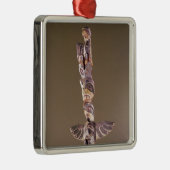 Tinglit Bird Clan totempaal Metalen Ornament (Rechts)