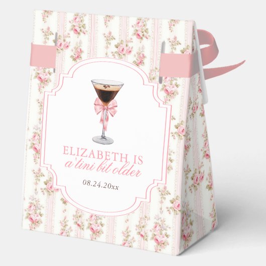 'Tini Beet Oudere Espresso Martini Coquette Verjaa Bedankdoosjes (Achterkant)