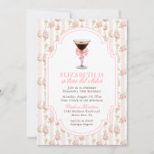 'Tini Beet Oudere Espresso Martini Coquette Verjaa Kaart (Voorkant)