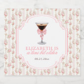 'Tini Beet Oudere Espresso Martini Coquette Verjaa Likeurfles Etiket (Enkel label)