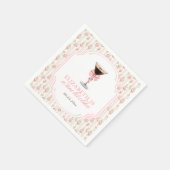 'Tini Beet Oudere Espresso Martini Coquette Verjaa Servet (Hoek)