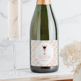 'Tini Beet Oudere Espresso Martini Coquette Verjaa Sparkling Wijnetiket