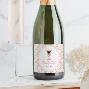 'Tini Beet Oudere Espresso Martini Coquette Verjaa Sparkling Wijnetiket