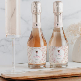 'Tini Beet Oudere Espresso Martini Coquette Verjaa Sparkling Wijnetiket