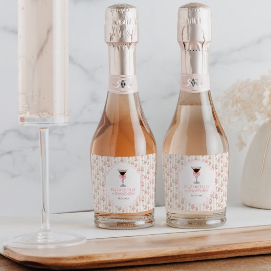 'Tini Beet Oudere Espresso Martini Coquette Verjaa Sparkling Wijnetiket