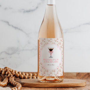 'Tini Beet Oudere Espresso Martini Coquette Verjaa Wijn Etiket