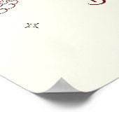 Tini beetje ouder eigenzinnige hand getrokken verj poster (Hoek)