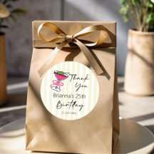 Tini beetje oudere handgetrokken retro verjaardag 